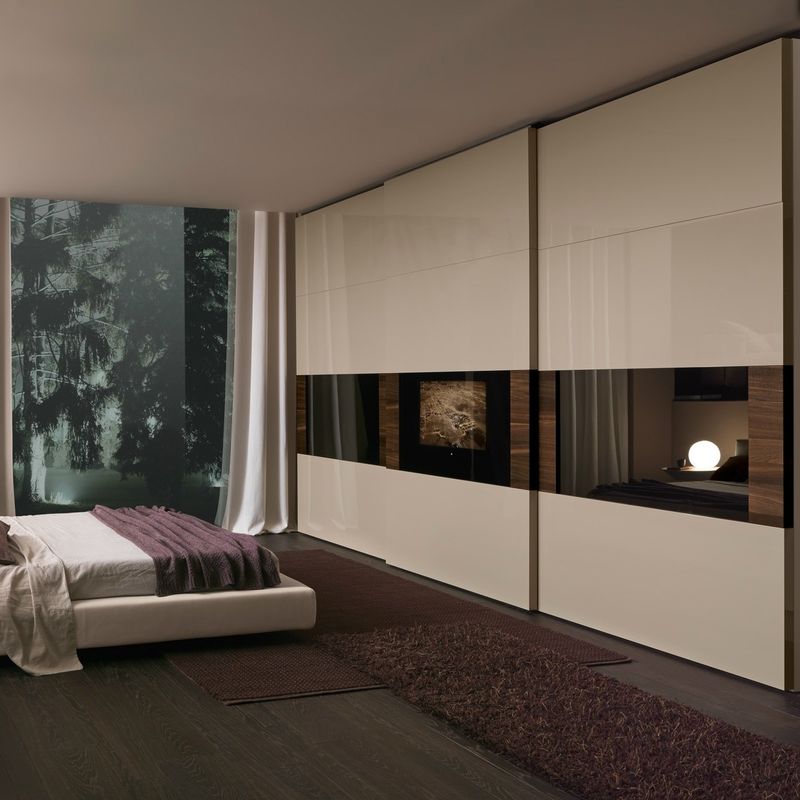 YALIG E1 Sliding Door Closet Wardrobe European Standard for Modern Customized Designs