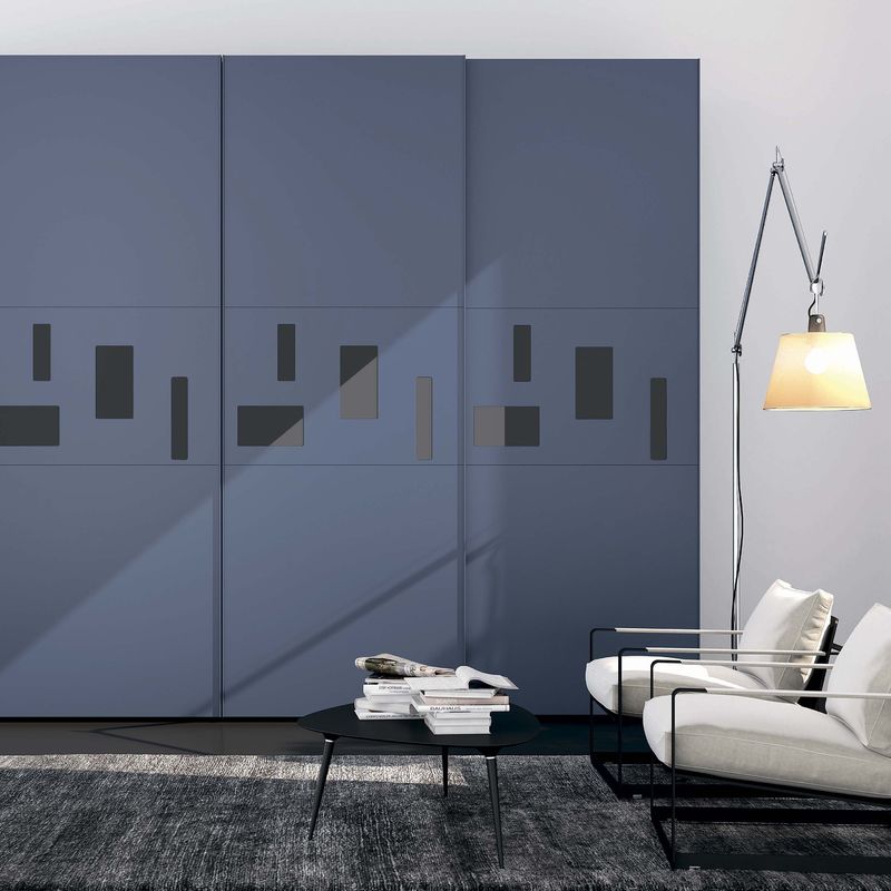 YALIG E1 Sliding Door Closet Wardrobe European Standard for Modern Customized Designs