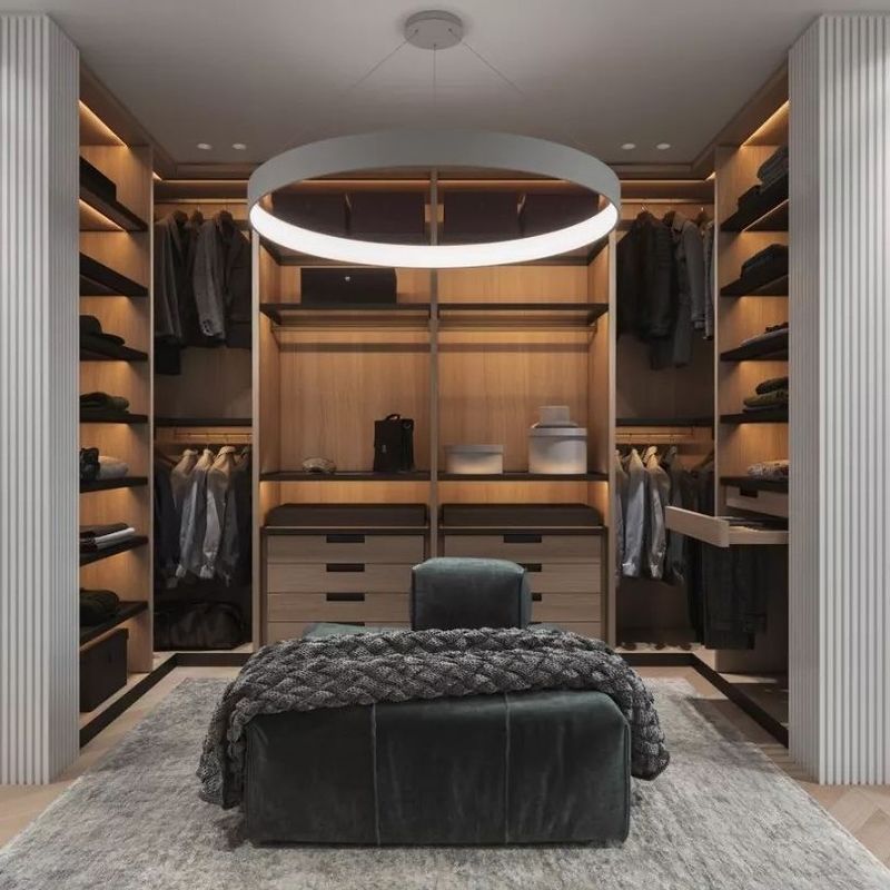 NO Folded 2024 Design Bedroom Closet Wood Wardrobe Cabinets for General within YALIG