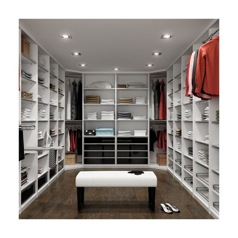 Contemporary Style Wooden Wardrobe for Modern Customized Color Bedroom Furniture